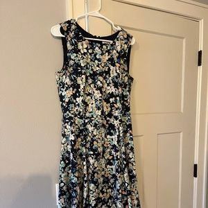 Satin Flower Dress